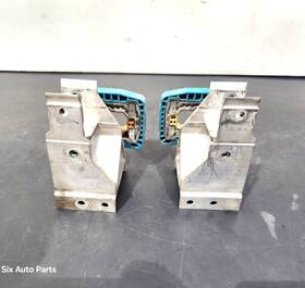 7357217 Bmw 16-19 Oem G12 Front Crash Reinforcement Adaptor Left Right Set 36k