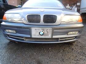 Bcf-50784b Bmw 2001 01 330i Sedan Front Bumper Cover With Grilles And Fogs Oem 372 Without M-tech