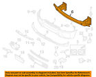 51117178599 Bmw Front Beam Bumper-reinforcement 08-14 X6 Oem