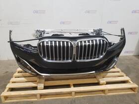 105-10548a Bmw - Us Additional 21 750i M Front Bumper Assembly Black With Cooling Mod