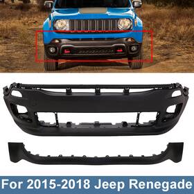 5xb40lxhaa Bodykits Store2024 Front Bumper Cover Fascia Set For 2015 2016 2017 2018 Jeep Renegade Replacement