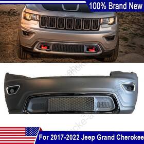 6eb83tzzaa Bodykits Store2024 For 2017 2018 2019 2020 2021 2022 Jeep Grand Cherokee Front Bumper Replacement