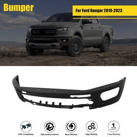 Bt57969b Botjj Replacement Black Steel Front Bumper With Sensor Holes For Ford Ranger 2019-2023