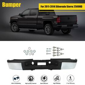 Bt62676b Botjj Suit For 2011-2014 Silverado Sierra 2500hd Complete Rear Bumper Without Sensor Holes