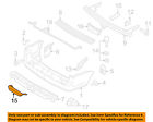 7l7z17f000aptm Bracket Cover Bumper-tow Oem Navigator 07-14 Ford Rear Lincoln