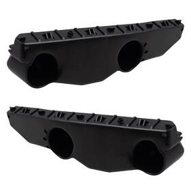 Brock Supply 4449-0016lr Set Bumper Brackets For 13-15 Nissan Sentra Pair Front Side Retainer Supports