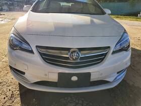 105-01765c Buick 2017 2019 Cascada Oem Summit White Front Bumper With Grille Minor Damage
