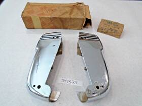 1326620 Buick 1942 Roadmaster Super Special Rear Bumper Guards L&r Oem