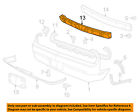 68020697ab Bumper-bumper Foam Oem Chrysler Impact Dodge Challenger Absorber