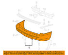 20951791 Bumper-bumper Rear Gm Cover Oem