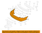 866113f050 Bumper-bumper Rear Cover Oem 04-06 Kia Amanti