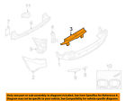 51127226939 Bumper-center Oem Support X5 07-13 Bmw Rear