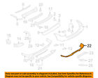 95550587514 Bumper- Cover Cayenne 08-10 Porsche Rear Oem