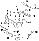 521190c945 Bumper Genuine Oem Toyota Cover
