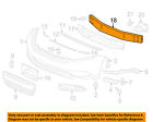 71131tr3a00 Bumper-impact 13-14 Honda Bar Oem Front Civic