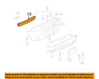 5116056ac Bumper Oem Jeep Front Chrysler 07-10 Compass Grille-reinforcement