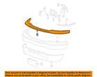 3l3z17k833aaa Bumper-pad 99-03 Assembly Front Oem Ford -150