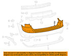 68088787aa Bumper- Rear Cover Journey Dodge 11-13 Oem Chrysler