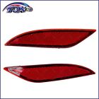 Gm1185113 Bumper Reflector Pair For Chevrolet Malibu Rear 2pcs 2016-2017
