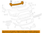 5116280ad Bumper-reinforcement Dodge Oem Journey Chrysler Front 09-13