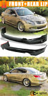Bumper Spoiler 10 Rear Accord Lip 08 09 Mug Honda Front