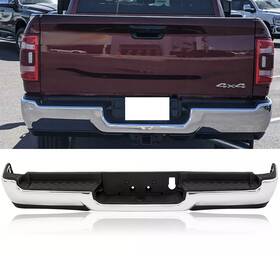 Ch1103136 Bumpers That Deliver Steel Rear Bumper Assembly For 2019-2023 Dodge Ram 1500 Chrome Single Exhaust