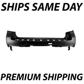Gm1100a43 Bumpers That Deliver Primered Rear Bumper Cover Ships Unfolded For 2021-2024 Gmc Yukon Xl And Suburban