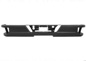 Gm1102569 Bumpers That Deliver For 2019-2025 Chevy Silverado Gmc Sierra 1500 2500 3500 Black Rear Step Bumper