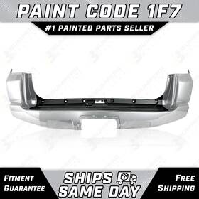 To1100312 Bumpers That Deliver New Painted 1f7 Silver Rear Bumper Cover For 2014-2024 Toyota 4runner Sr5