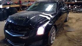 190-02076b Cadillac Rear Bumper Base Sedan Dual Exhaust With Park Assist Fits 13-18 Ats 824555