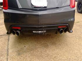 190-02204b Cadillac Rear Bumper V-series Supercharged Fits 16-19 Cts 572081