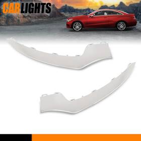 A2078850874 Carlights Fit For Mercedes E350 E400 E550 Pair Bumper Face Bar Trims Molding Step Pads