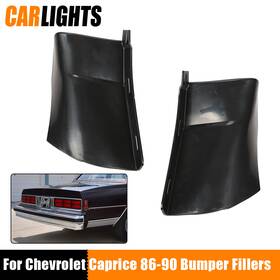 C-02bup4503abk Carlights Bumper Fillers Rear Filler Fit For 1986-90 Chevrolet Caprice Impala Coupe Wagon