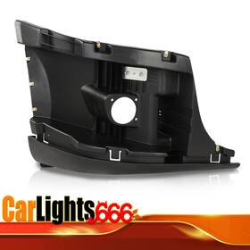 C-02bup5951abkr Carlights Fit For 2008-17 Freightliner Cascadia Bumper End Reinforcement With Fog Hole Rh