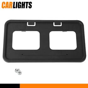 C-02etf12fcabk Carlights Front License Plate Tag Bracket Holder Fit For Ford F250 Super Duty 2011-16