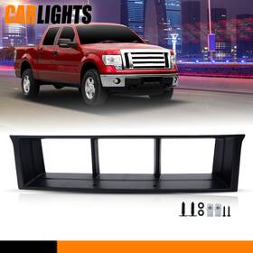 C-02hgl1239abk Carlights Grille Cover Insert Panel Lower Intercooler Fit For 2009-2014 F-150 El3z-17k945