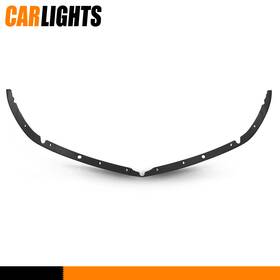 Gm1046122 Carlights 2x Front Bumper Grille Molding Strip Fit For 16-21 Chevrolet Malibu Right And Left