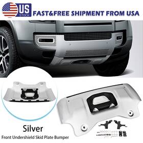 At19034901 Carmirrorshop Front Skid Protector Guard Undershield Plate For Land Rover Defender 90 110 Us