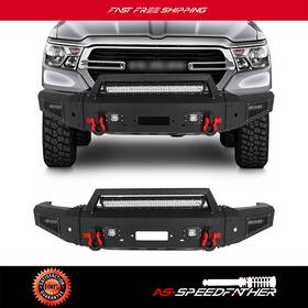 Z127974cciyu01g Cciyu Super Duty Steel Front Bumper For Dodge Ram 1500 Trx 2021-2022