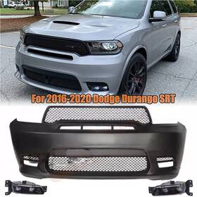 6rp39tzzaa Cequent Unbranded Front Bumper Complete Cover Kit With Fog Lamps For 2016-2020 Dodge Durango Srt