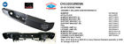 Ch1103109n Cpp Nsf Certified Rear Bumper Assembly For Dodge Ram