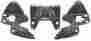 Ch26029 Original Parts Group 69 Chev Rear Bumper Brackets