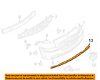 82209609 Charger Bumper-air Front Chrysler Deflector Dodge 06-09 Oem