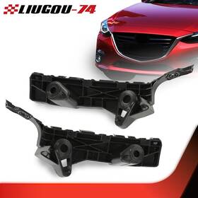 Gpl88104 Cheda Front Bumper Retainer Set Left Right Black Fit For 2014-2018 Mazda 3 And Sport