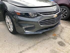 105-01746 Chevrolet Front Bumper With Park Assist Opt Ud5 Fits 16-18 Malibu 7671894