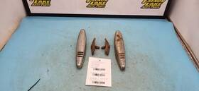 105.gm1s39 Chevrolet Front Bumper Guards Pair Fits 1939 1257459