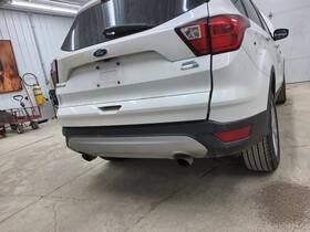 190-00811 Chevrolet Local Pickup Only Rear Bumper Includes Right And Left Painted Extensions Fits