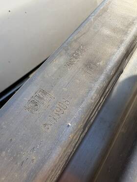 25856843 Chevrolet 07-14 Tahoe Hybrid Front Impact Reinforcement Bumper Support Crash Bar Oem 5933