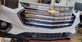 84088059 Chevrolet 2018 - 2021 Chevy Traverse Front Bumper Assembly Oem-take Off Abalone White
