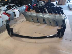 85638716 Chevrolet Front Bumper Cover Resin Upper Fits 22-23 Silverado 1500 Pickup 2949705